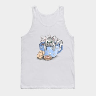 Cat in a Cuppa’ Tank Top